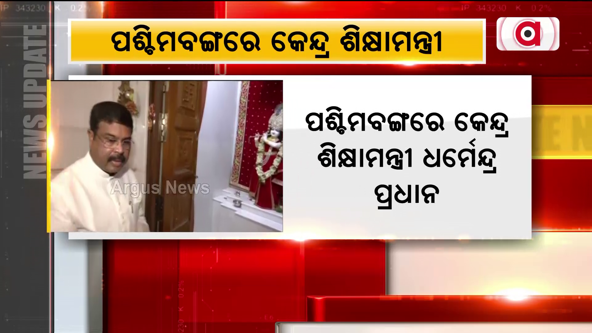 ପଶ୍ଚିମବଙ୍ଗରେ କେନ୍ଦ୍ର ଶିକ୍ଷାମନ୍ତ୍ରୀ ଧର୍ମେନ୍ଦ୍ର ପ୍ରଧାନ