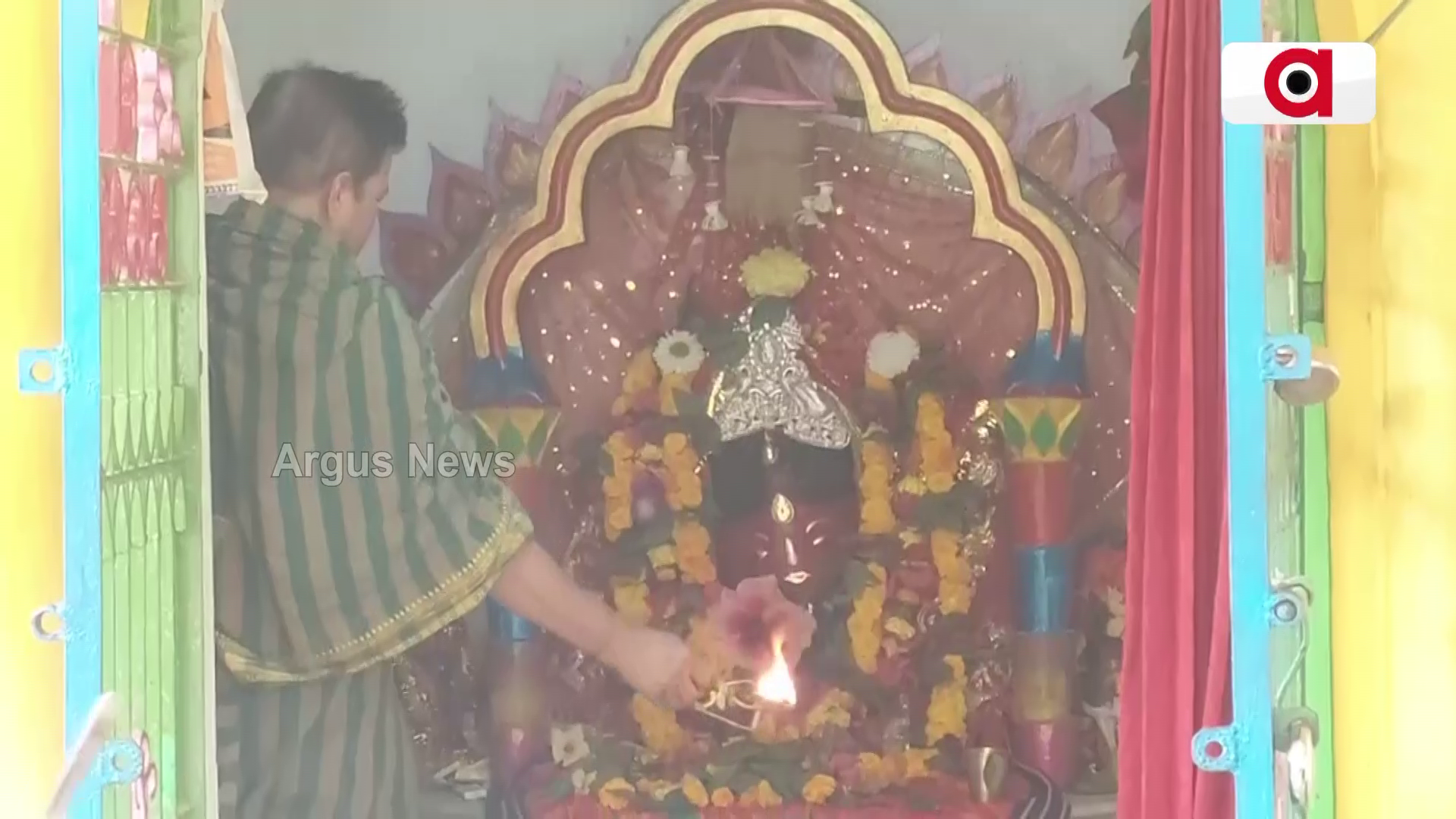 ଦର୍ଶନ କରନ୍ତୁ ନୀଳଗିରି ପୋଡାଶୁଳର ମା ତାରିଣୀଙ୍କର ଦିବ୍ୟ ଆଳତି