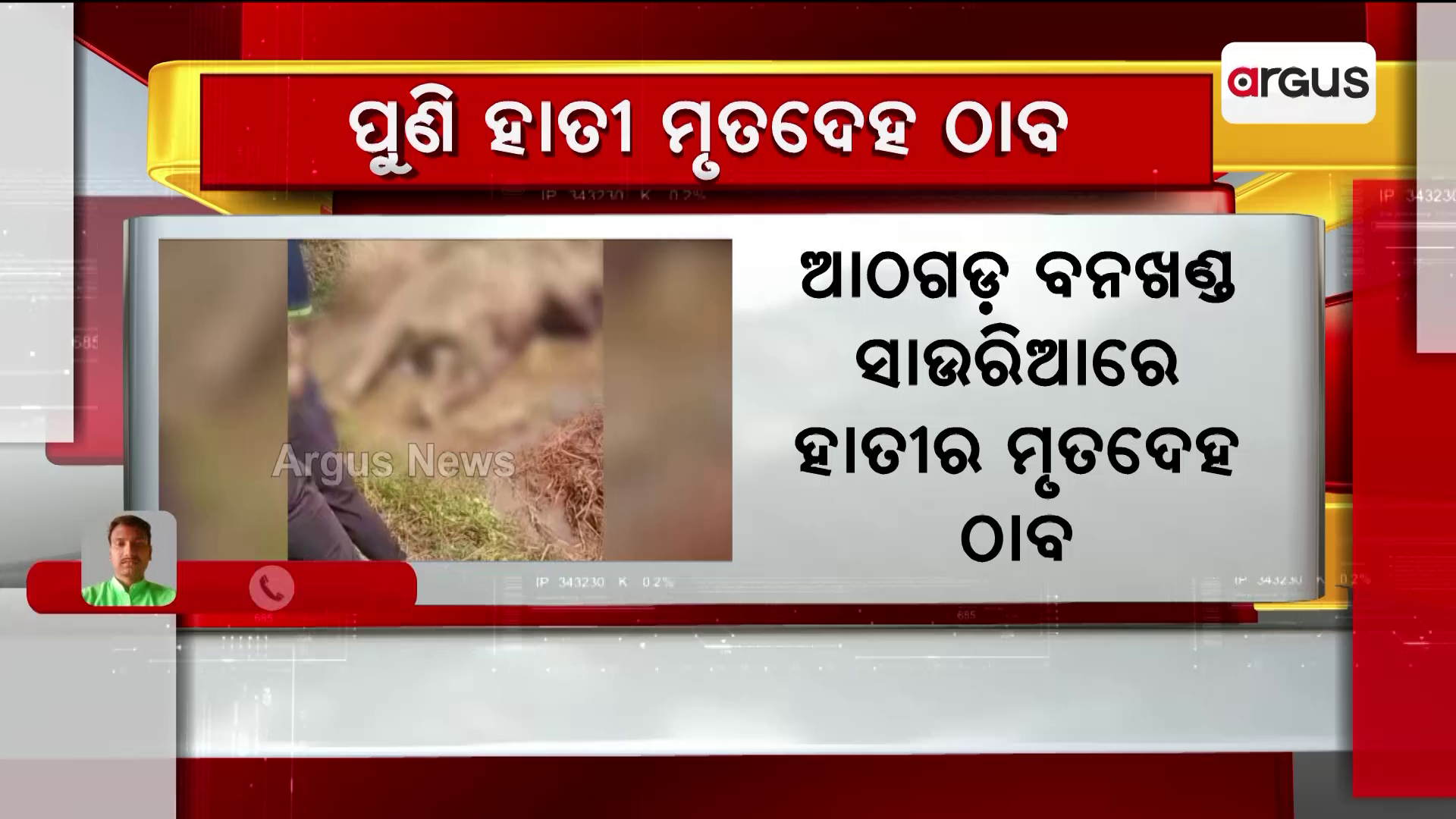 ଥମିବାର ନାଁ ନେଉନି ରାଜ୍ୟରେ ହାତୀ ମୃ୍ତ୍ୟୁ