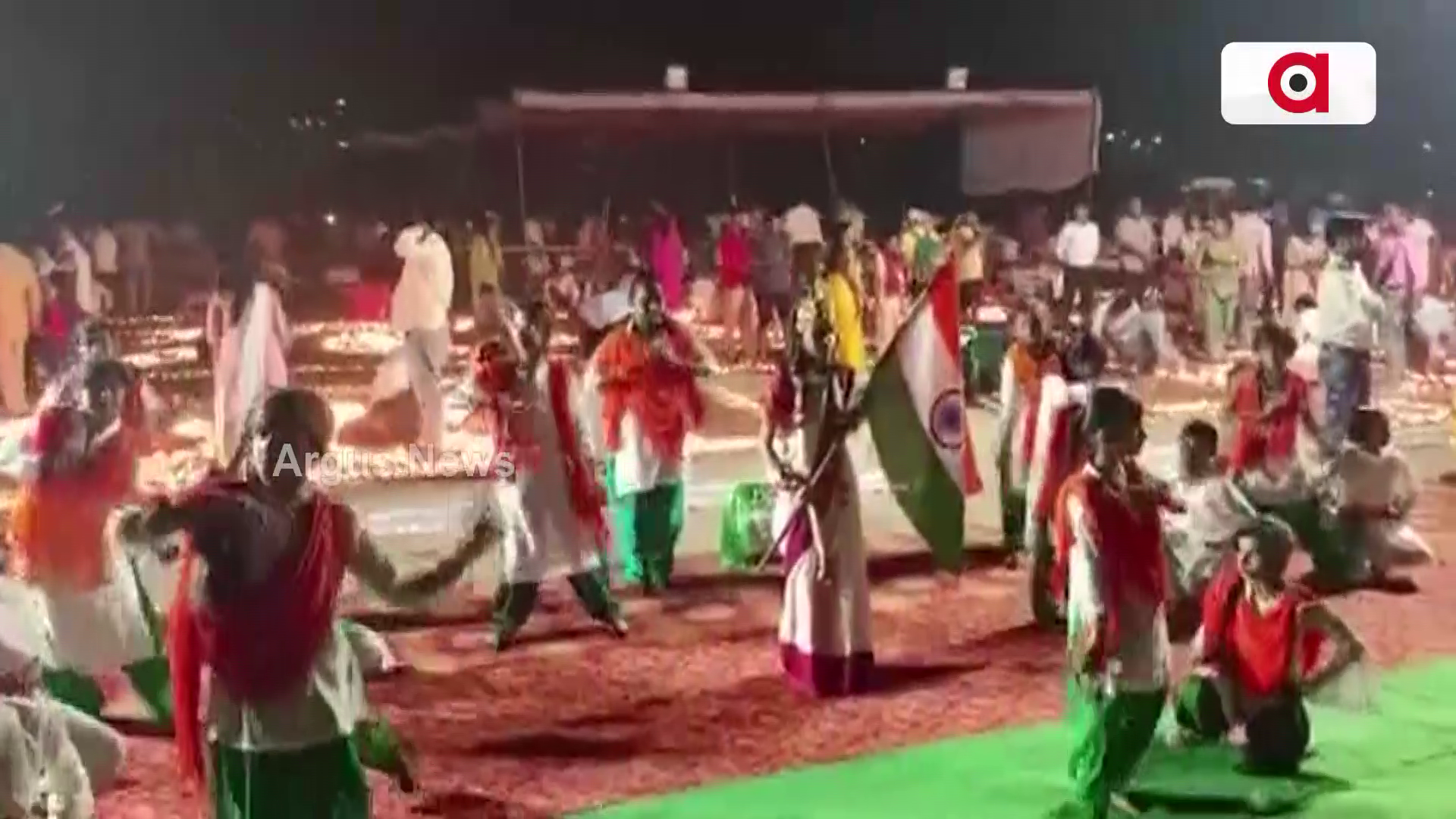 ଉତ୍ତର ପ୍ରଦେଶର ଉନ୍ନାଓରେ ଦୀପ ଉତ୍ସବ ପାଳନ କରାଯାଇଛି