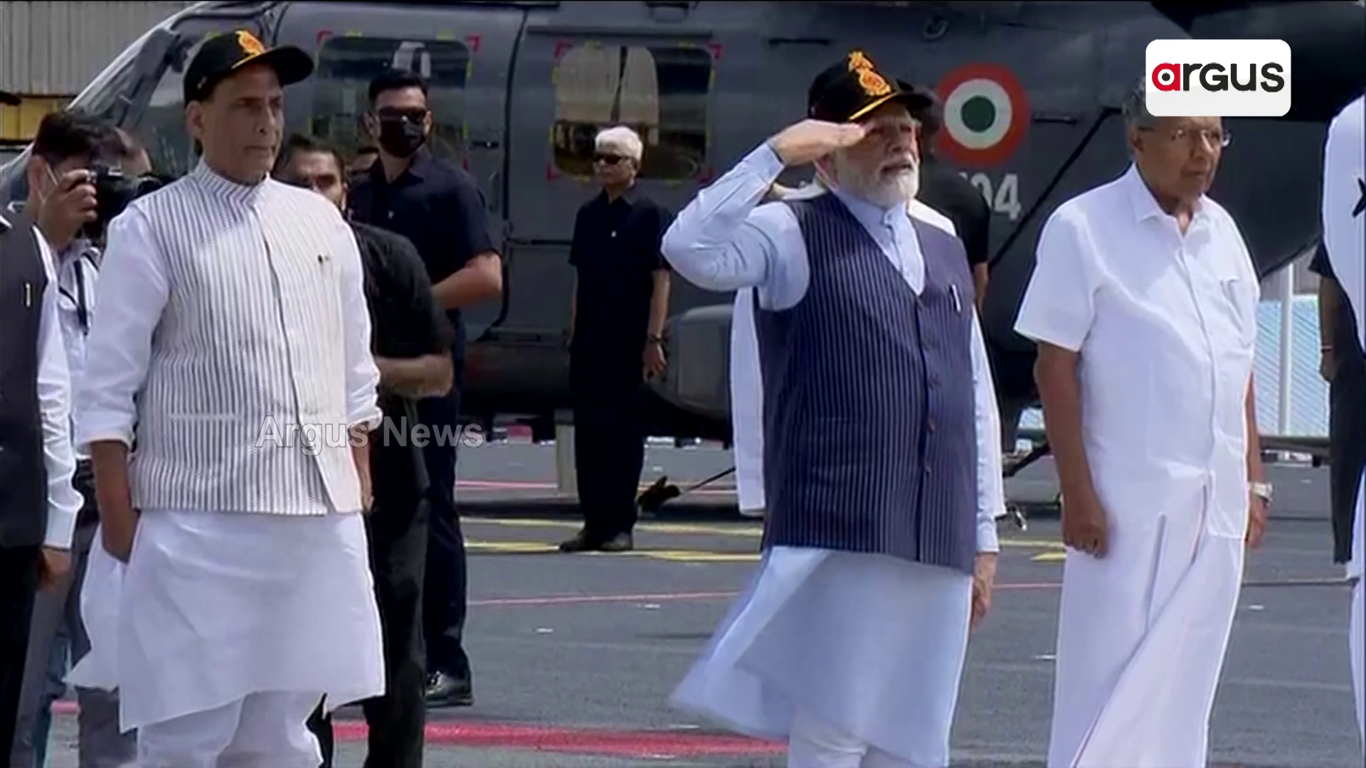 INS ବିକ୍ରାନ୍ତର ଧ୍ବଜା ଉନ୍ମୋଚନ