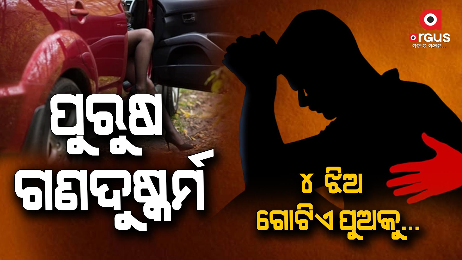ପୁରୁଷକୁ ଜଙ୍ଗଲରେ ଦୁଷ୍କର୍ମ କଲେ ଚାରି ଯୁବତୀ