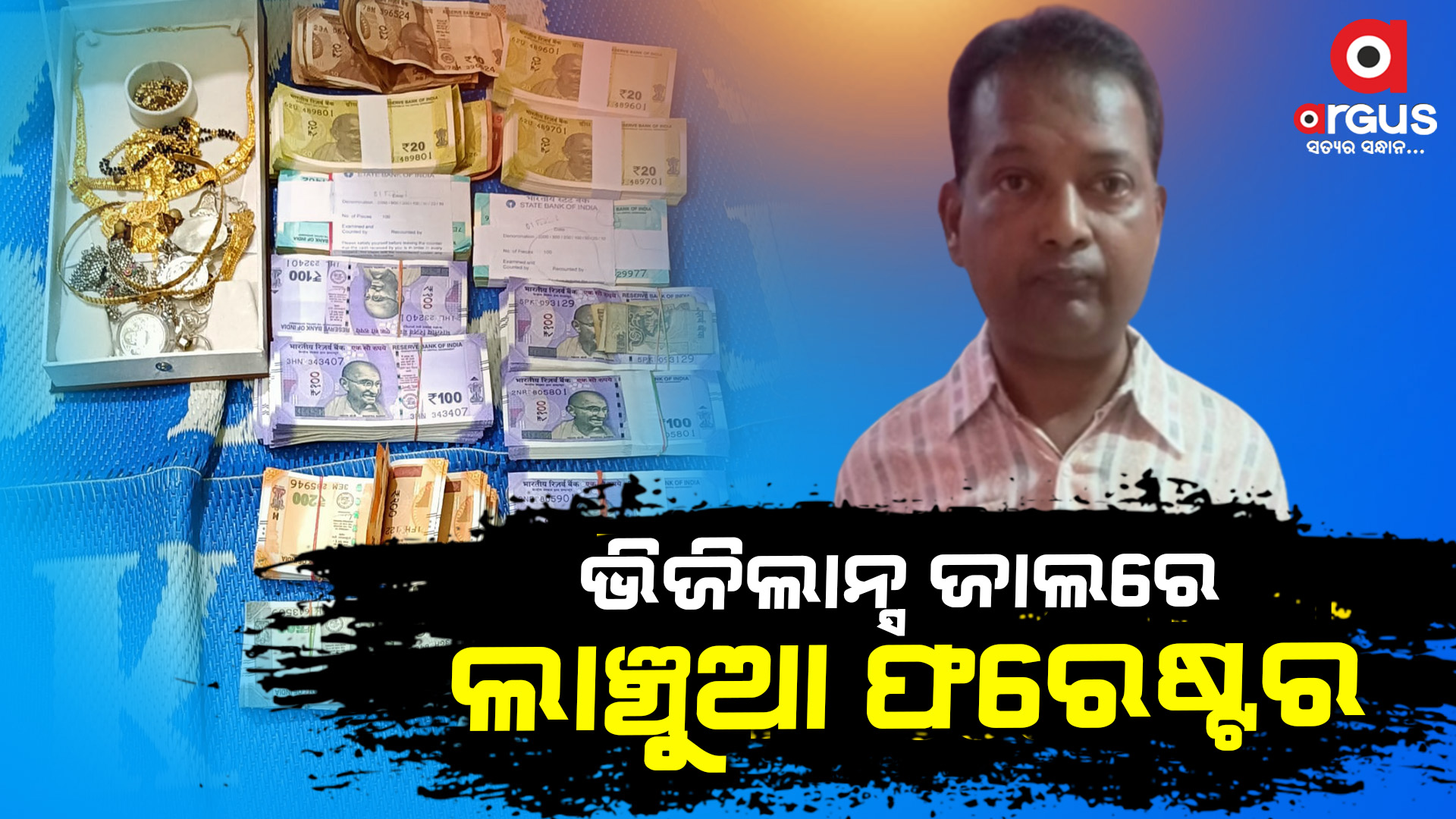 ଭିଜିଲାନ୍ସ ଜାଲରେ ଲାଞ୍ଚୁଆ ଫରେଷ୍ଟର