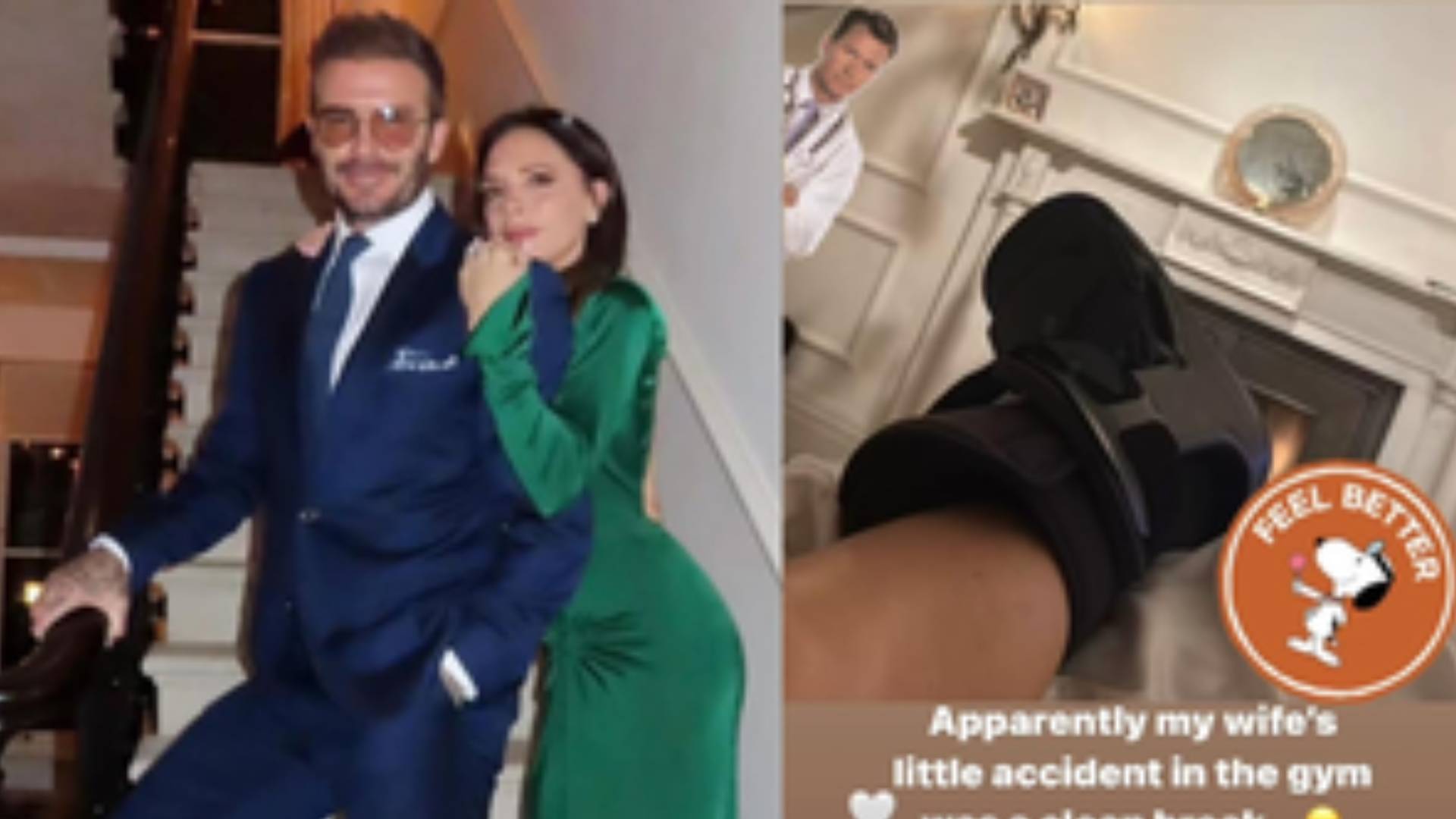 Victoria Beckham Injures Foot After 'Little Accident' In Gym