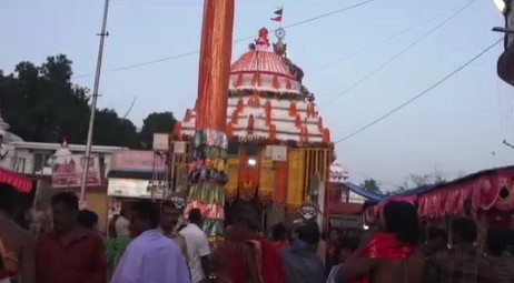 Anla Navami 2024: Devotees Throng Sakhigopal Temple for 'Radha Pada Darshan'