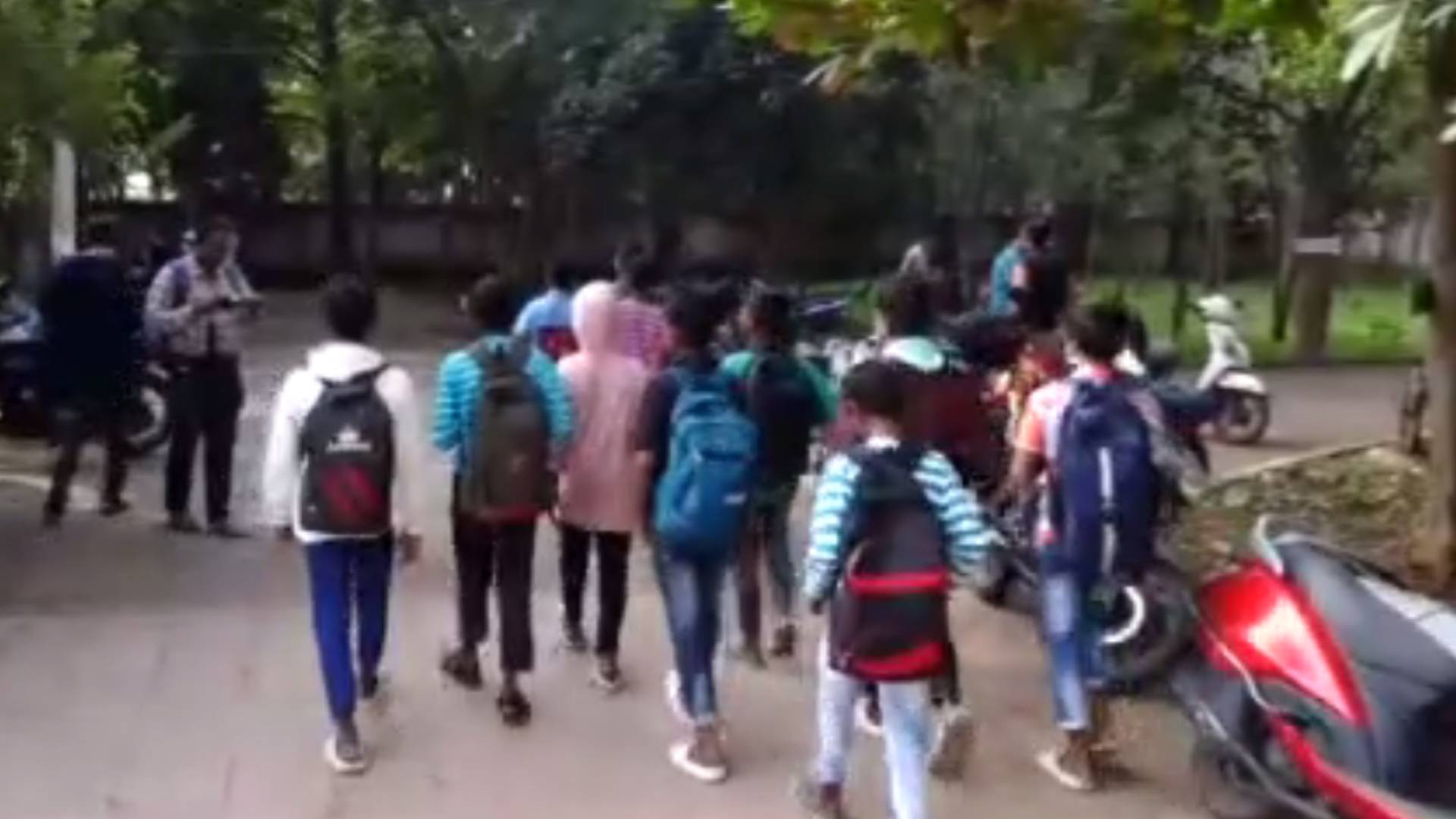 Rayagada: 14 Ashram School Students Walk 17 Km To Air Grievances Before District Collector