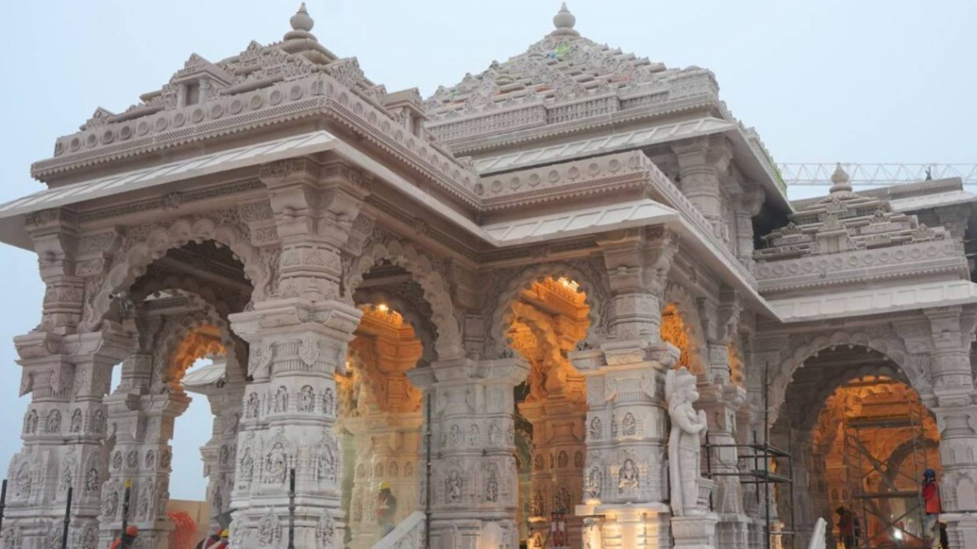 Main Idol Brought Into The 'Garbh Griha' Of Ram Temple