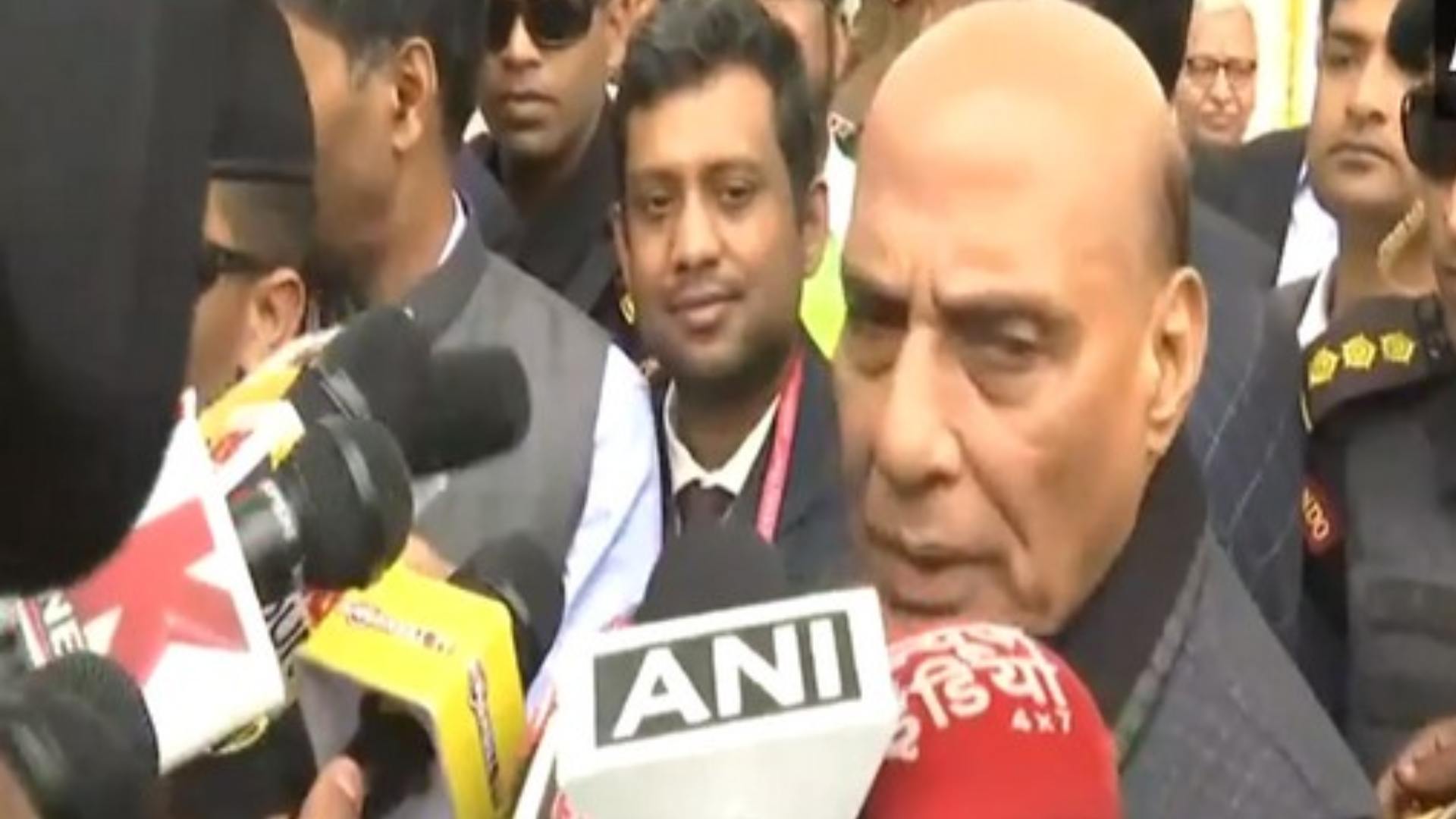 Union Minister Rajnath Singh Congratulates PM Modi On Inauguration Of Various Railway Projects