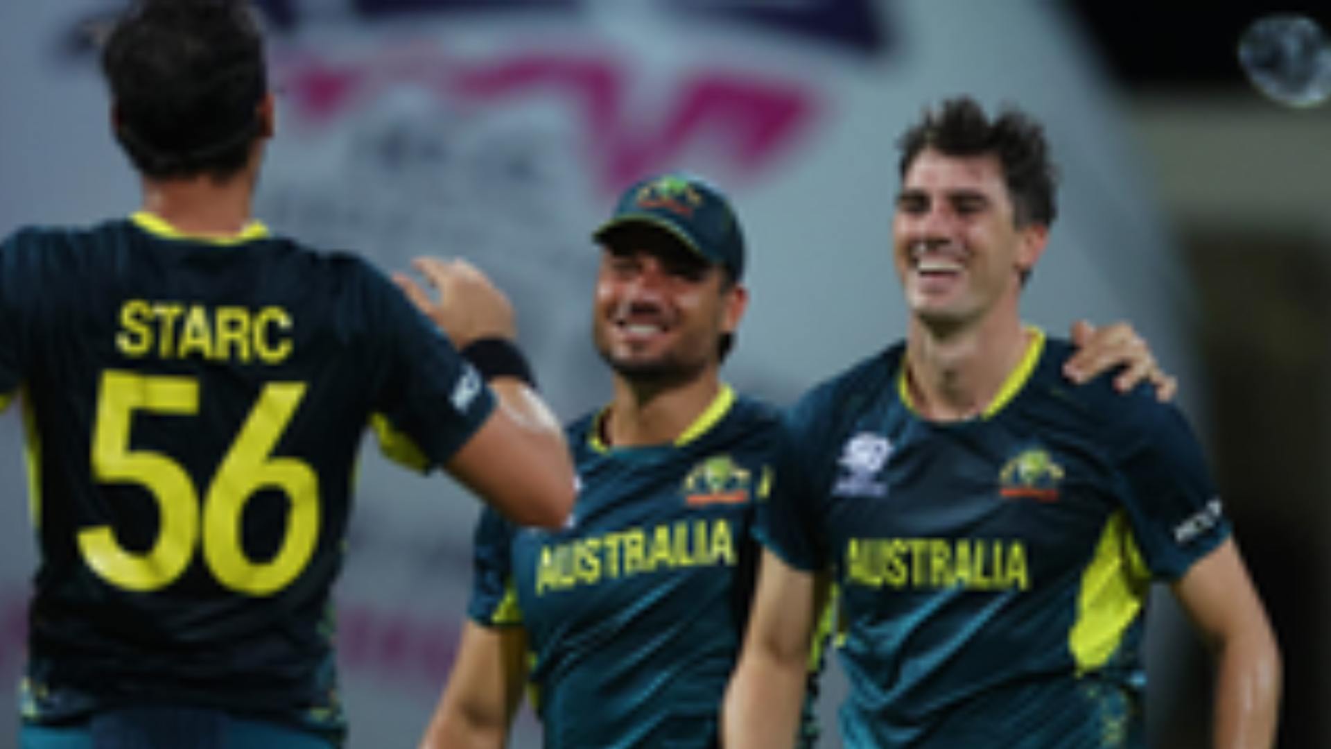 T20 World Cup: Cummins claims hat-trick as Australia beat Bangladesh in rain-hit match