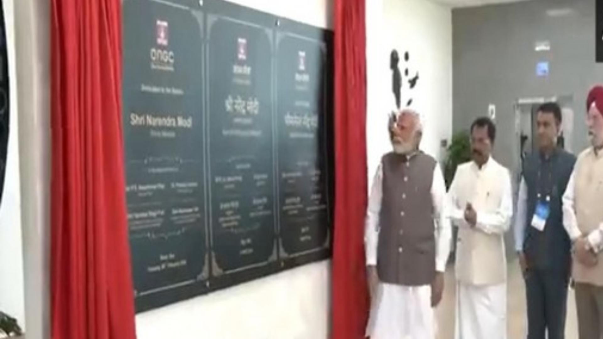 PM Modi Inaugurates ONGC's Sea Survival Centre In Goa