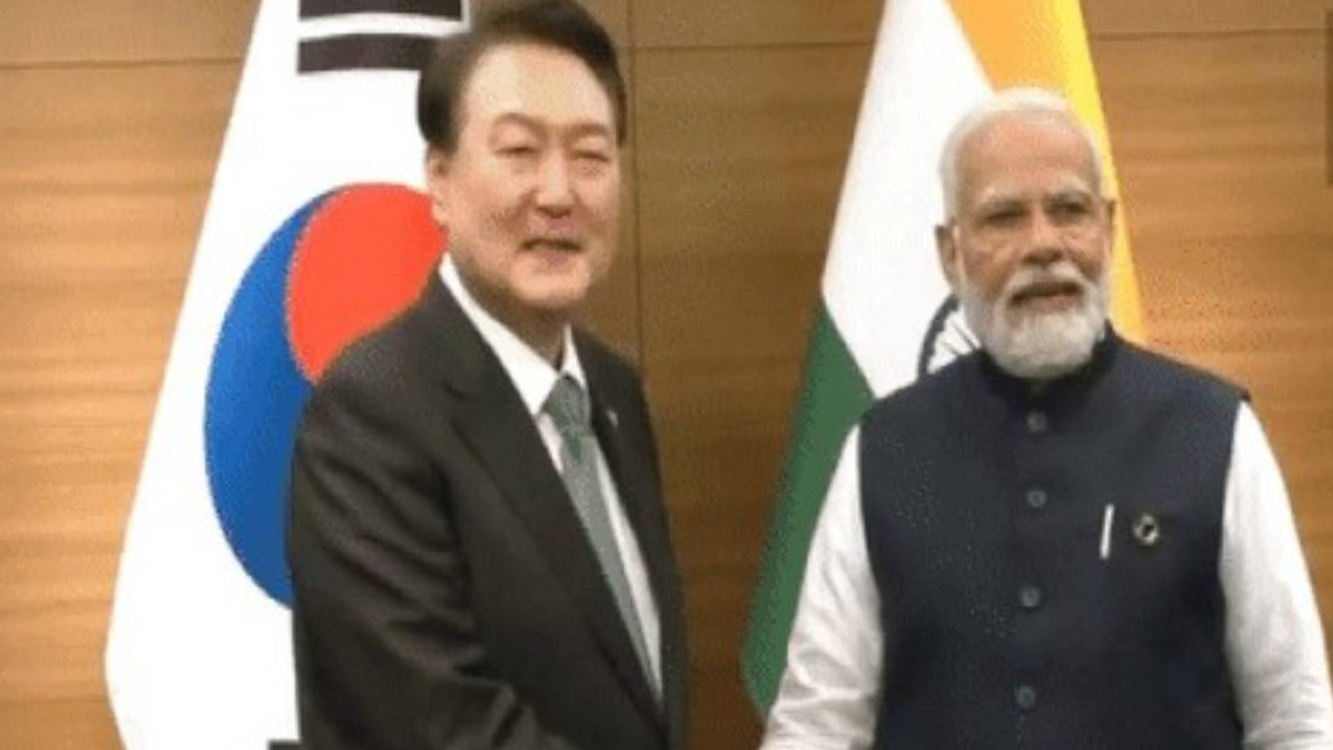 PM Extends Wishes To South Korean President As Both Countries Celebrate 50 Years Of Diplomatic Ties