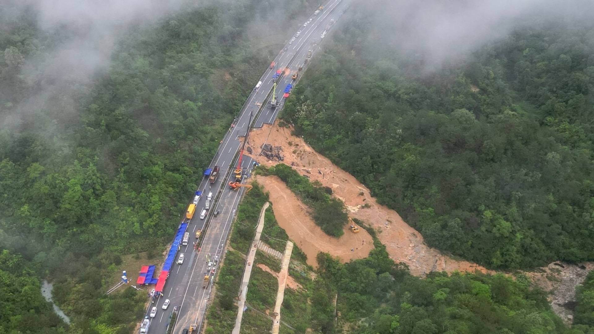 China: Death toll in highway collapse in Guangdong rises to 36