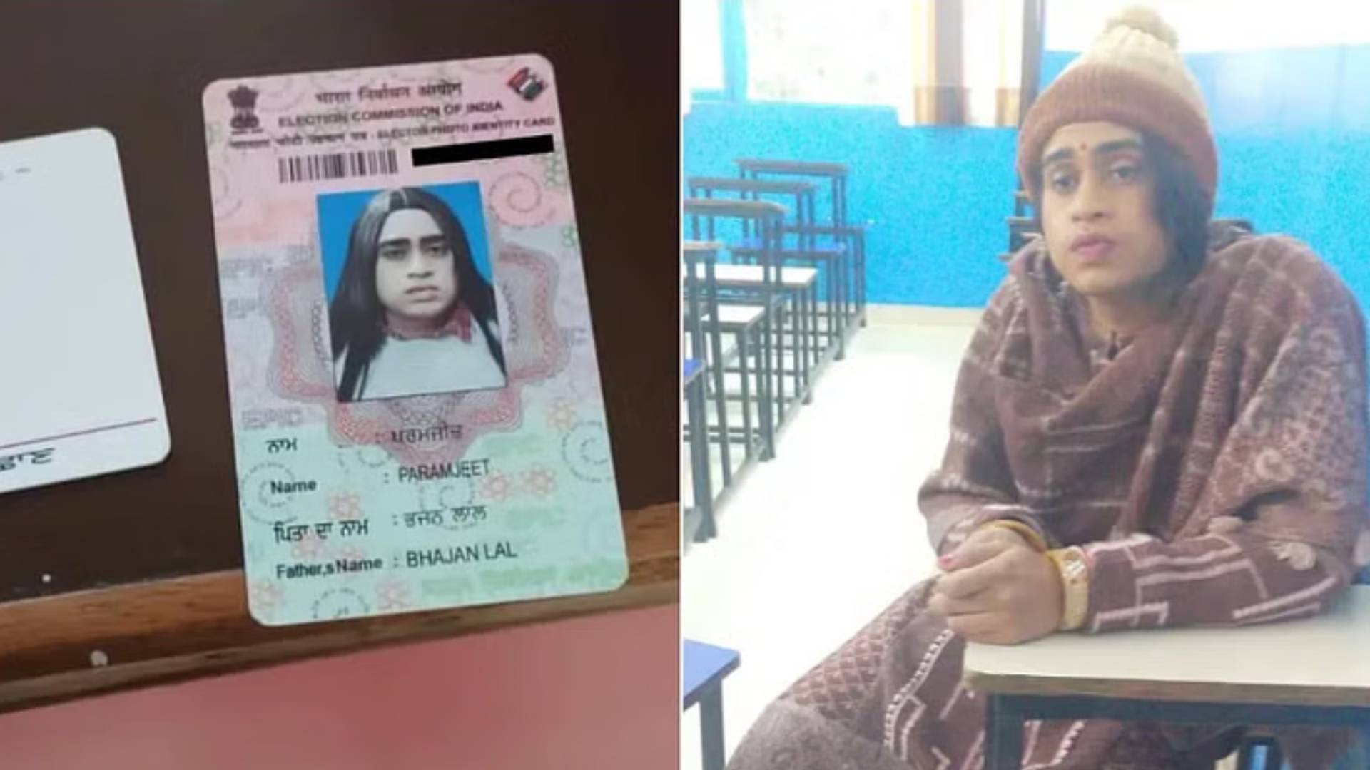 Man Cross-Dressed As His Girlfriend To Write Exam On Her Behalf, Netizens Call It 'Love Goals'