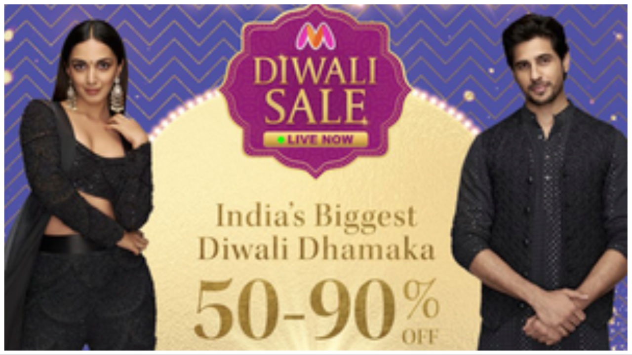 Get festive-ready with these must-haves from Myntra's ultimate Diwali extravaganza