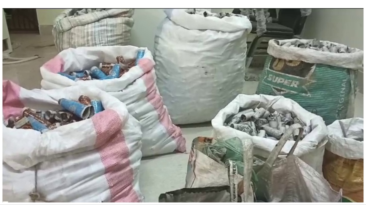 Police Raids Illegal Cracker Manufacturing Unit In Khordha; 1 Detained