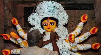 ତୁଳସୀଚୌରା ଦୁର୍ଗାପୂଜା ପ୍ରସ୍ତୁତି