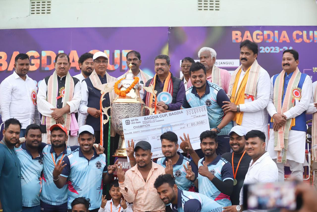 Bagdia At Forefront Of Creating Sports Atmosphere: Dharmendra Pradhan