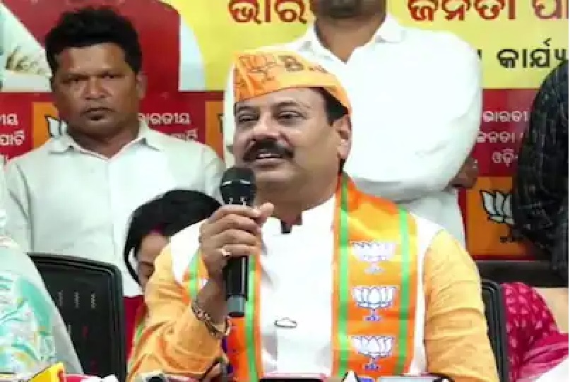 BJP workers protest against Prashant Jagdev's arrest, claim BJD conspiracy