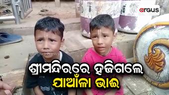 ଶ୍ରୀମନ୍ଦିର ଭିତରେ ହଜିଲେ ଦୁଇଭାଇ