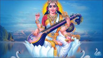 Today is the worship of Maa Saraswati