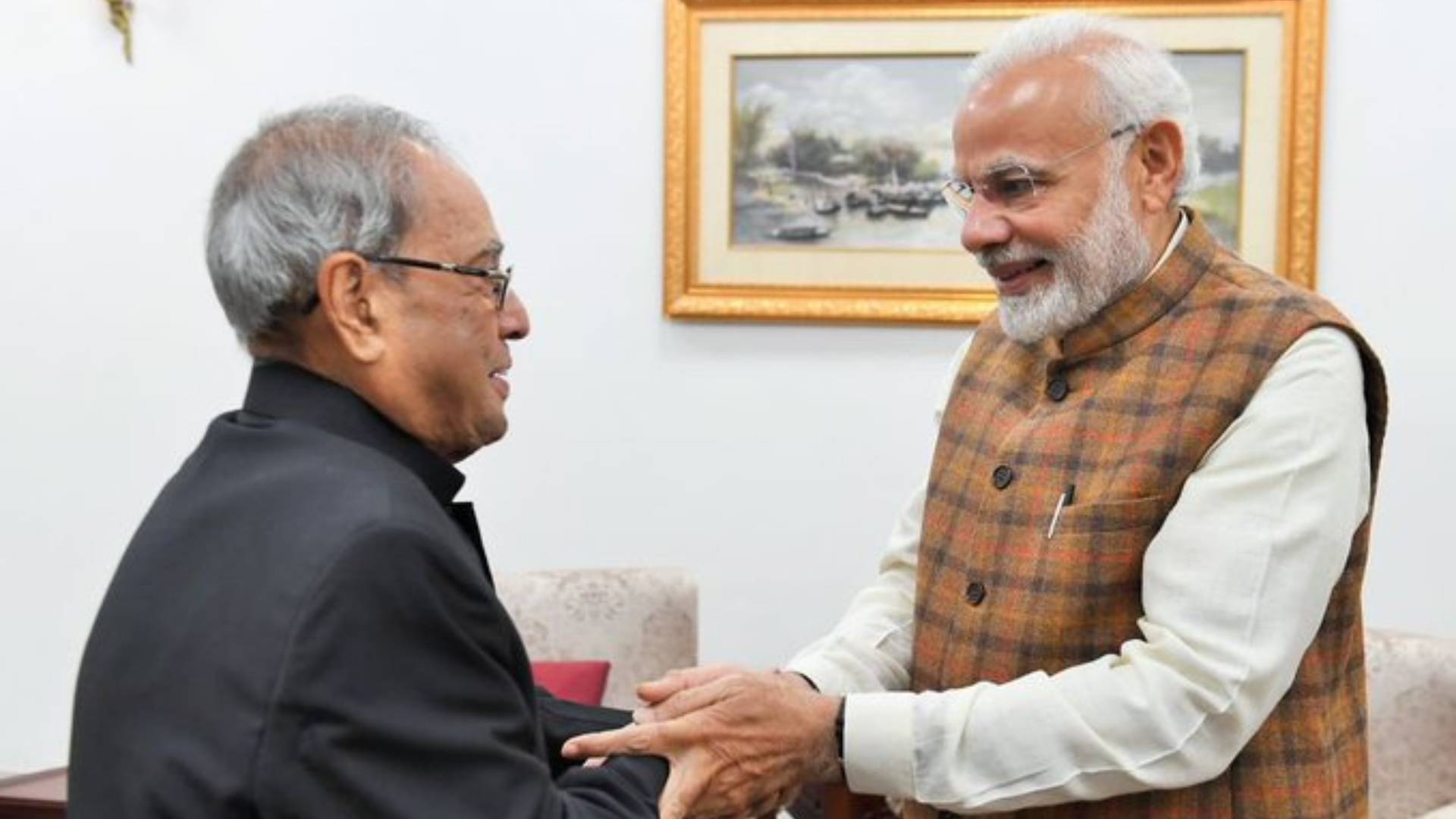 PM Modi Pays Tribute To Pranab Mukherjee On His Birth Anniversary