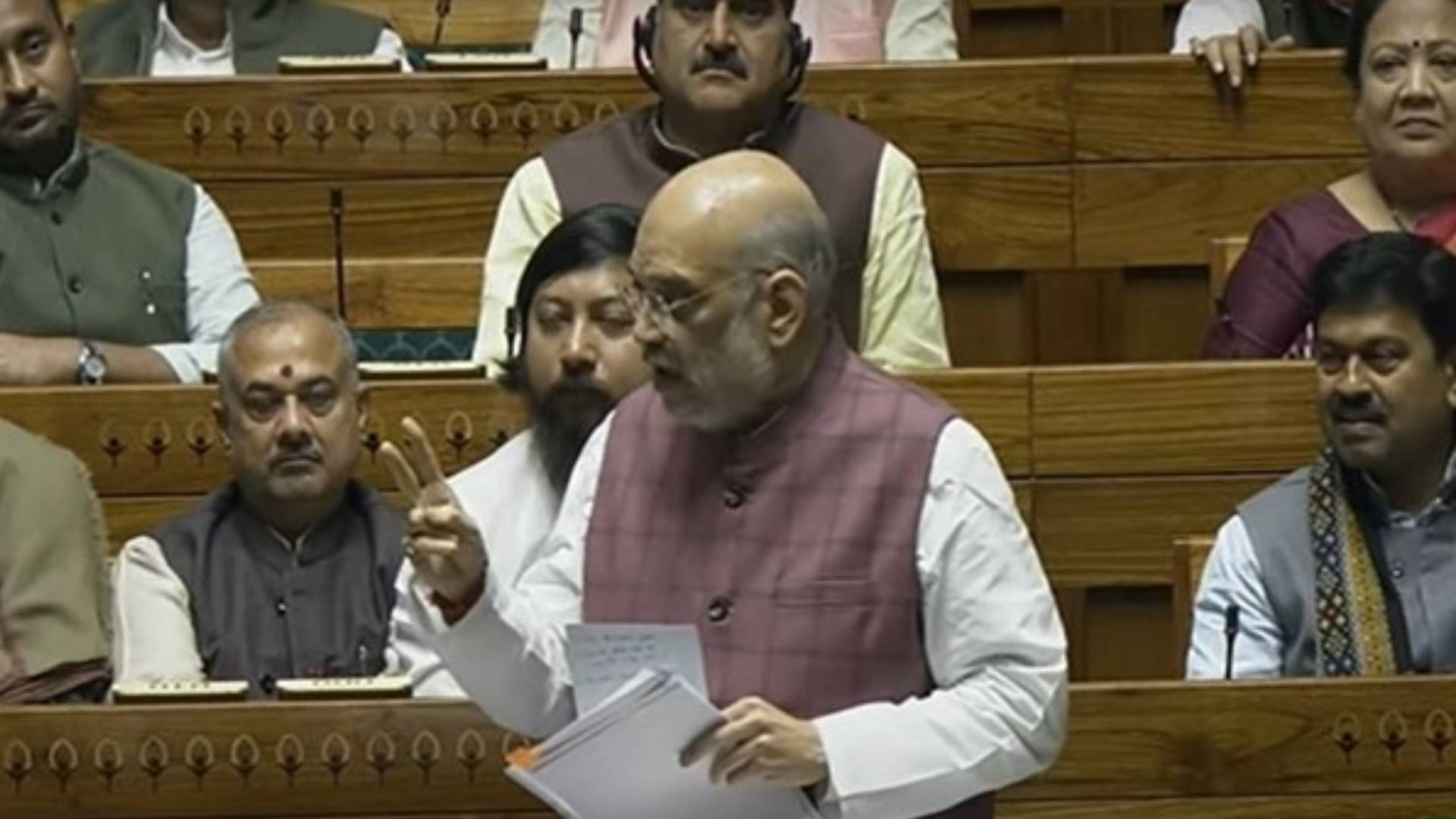 ‘Two Big Mistakes By Nehru’: Amit Shah Blames First PM For PoK