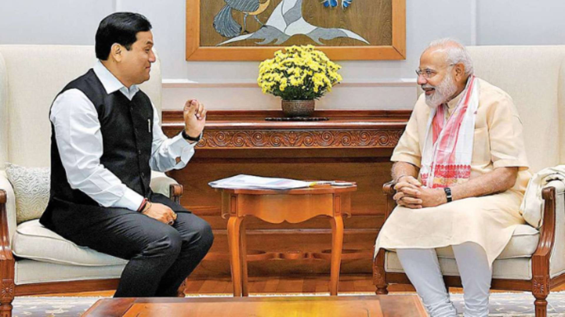 PM Modi Striving Towards Ideal Of 'Ram Rajya': Sarbananda Sonowal