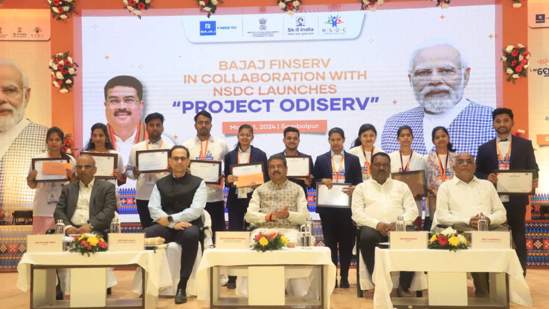 Dharmendra Pradhan Launches 'Project ODISERV' At GM University in Sambalpur
