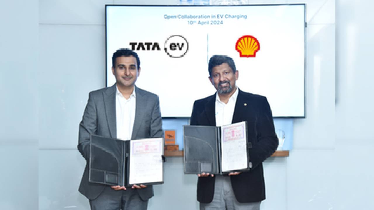 Tata Ropes In Shell To Set Up EV Charging Stations Across India