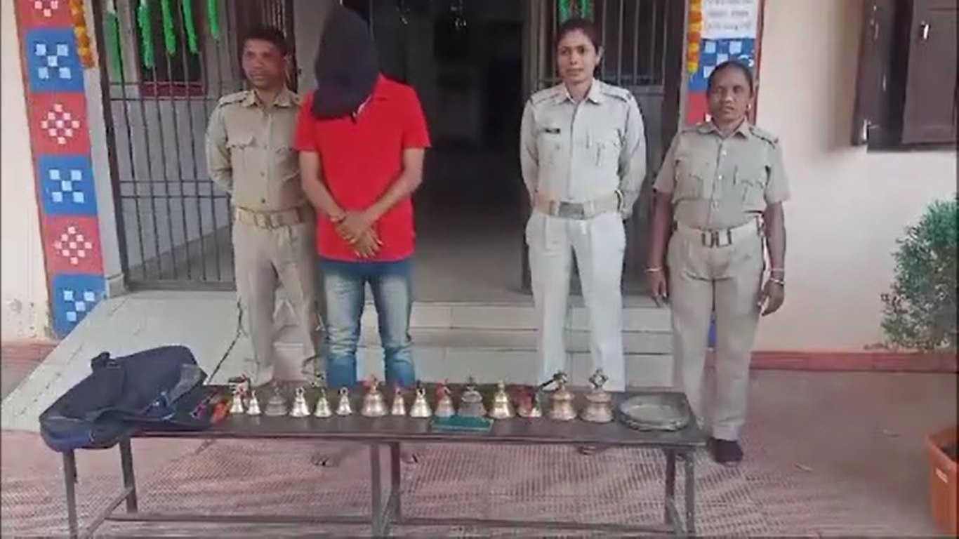 ପେଶାଗତ ମନ୍ଦିର ଚୋର ଗିରଫ, ପୋଲିସର ତଦନ୍ତ ଜାରି