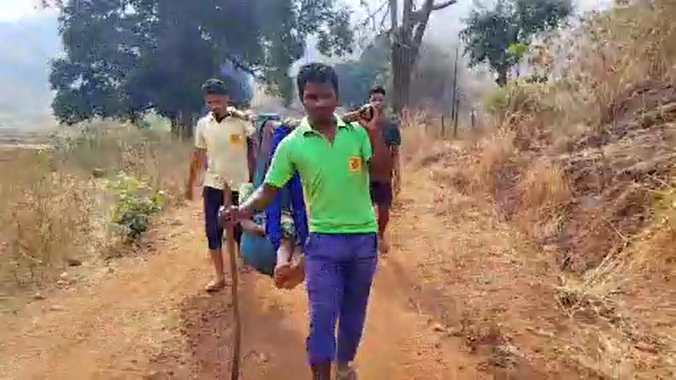 ପୁଣି ଭାରରେ ବୁହାହେଲେ ଗର୍ଭବତୀ