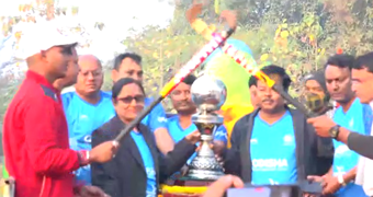 ନୂଆପଡାରେ ପହଞ୍ଚିଛି ହକି ୱାର୍ଲ୍ଡ କପ୍