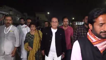 Arun Govil on a visit to Odisha