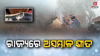 କୋଇଡାରେ ଚଳିତ ବର୍ଷର ପ୍ରଥମ ତୁଷାର ପାତ