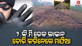 ବିହାରରେ ଚୋରଙ୍କ ଉତ୍ପାତ, କାଟି ନେଲେ ରେଳ ଲାଇନ