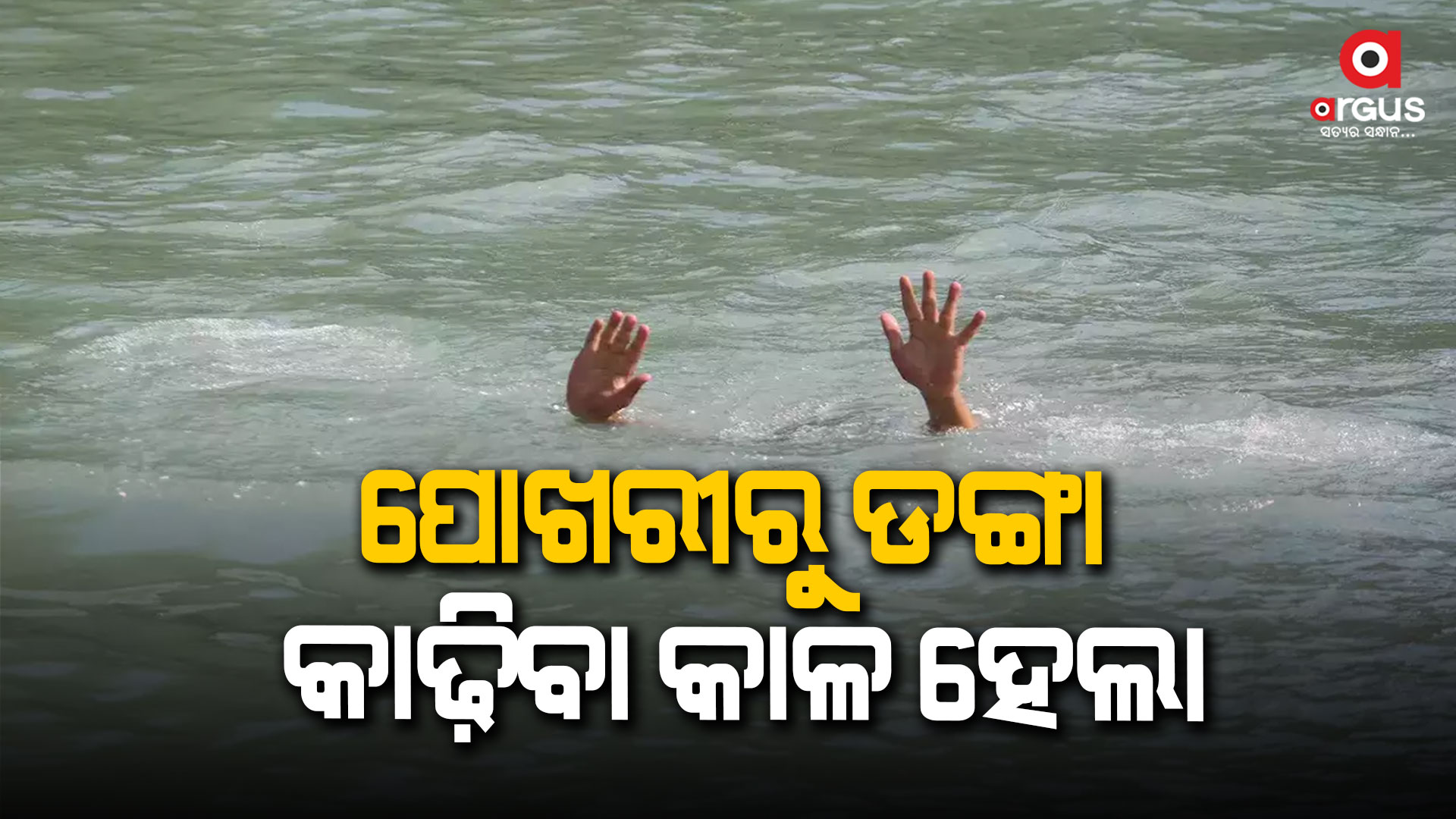 ଡଙ୍ଗା ଆଣିବାକୁ ଯାଇ ପୋଖରୀରେ ବୁଡ଼ି ନାବାଳିକାଙ୍କ ମୃତ୍ୟୁ