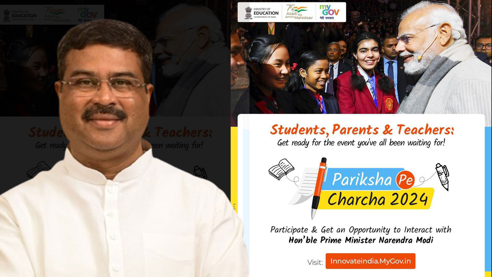 Pariksha Pe Charcha 2024: Pradhan Urges Students, Teachers & Parents For Online Registration