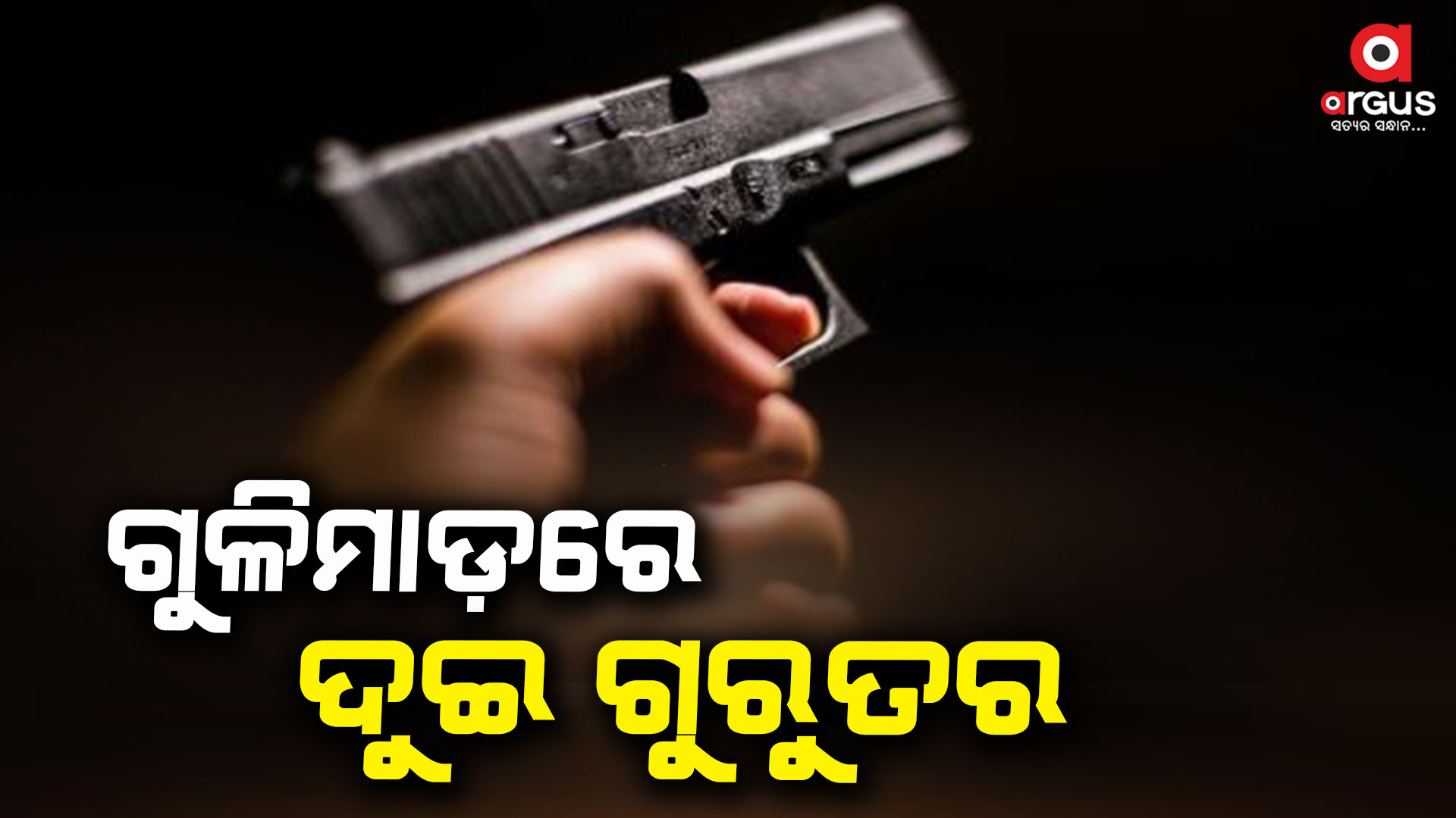 କାଜୁ ଜଙ୍ଗଲରେ ଗୁଳିମାଡ଼: ଦୁଇ ଗୁରୁତର