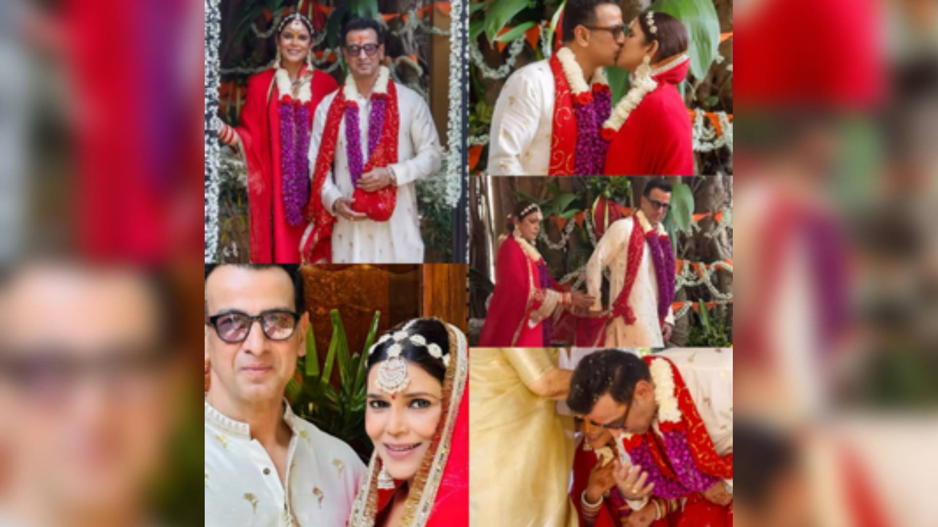 Ronit Roy, Wife Neelam Renew Wedding Vows On 20 yrs Of Marital Bliss